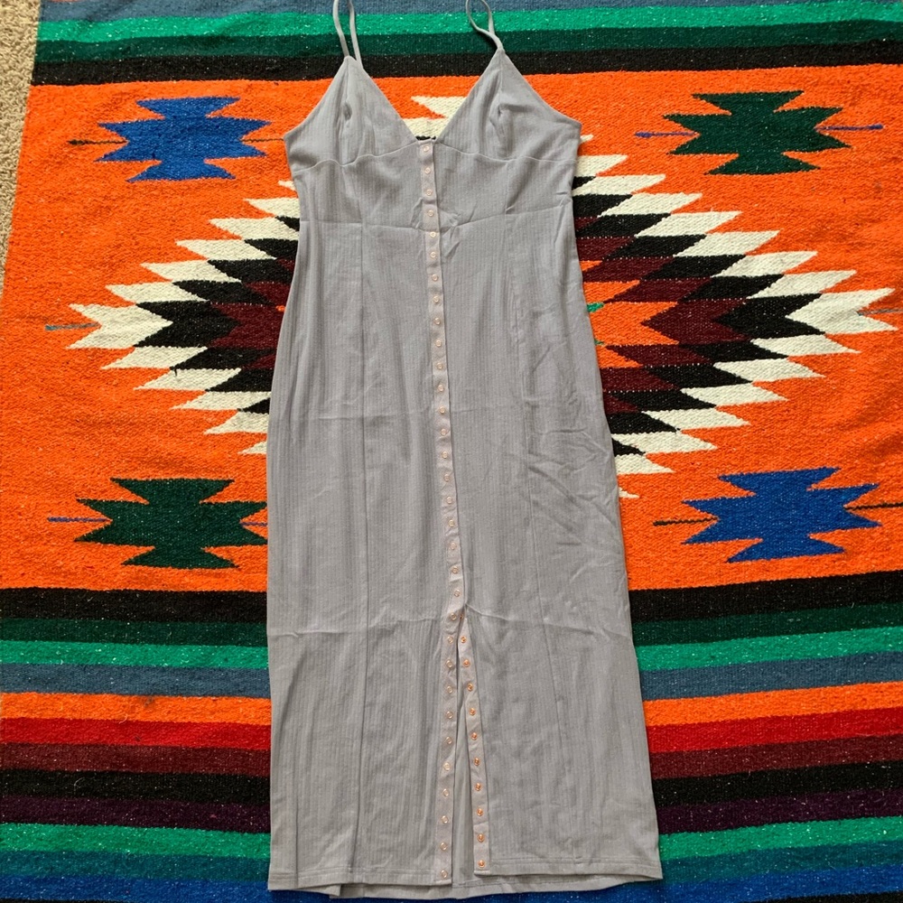 Free People Make It Snappy Slip Dress Size L